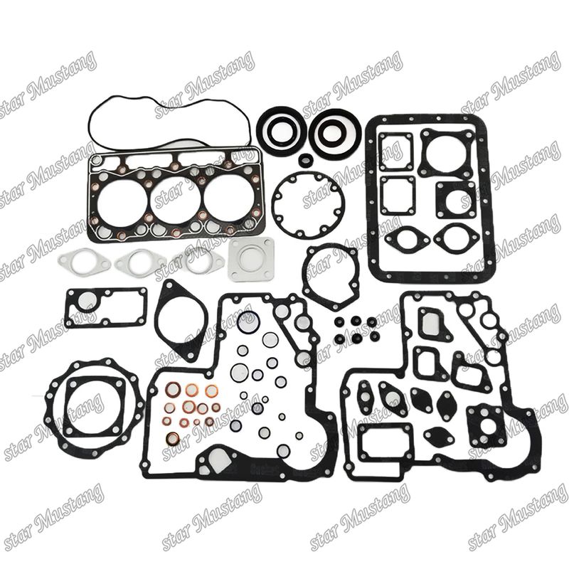 D950 Conjunto de juntas completas Junta de juntas de cabeza 15676-03310 superior 07916-24385 inferior 07916-29995 adecuado para Kubota