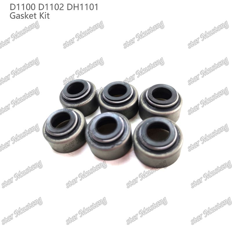 D1100 D1102 DH1101 Conjunto de juntas completas Junta de juntas de cabeza 15354-03310 superior 07916-24345 inferior 07916-24980 adecuado para Kubota