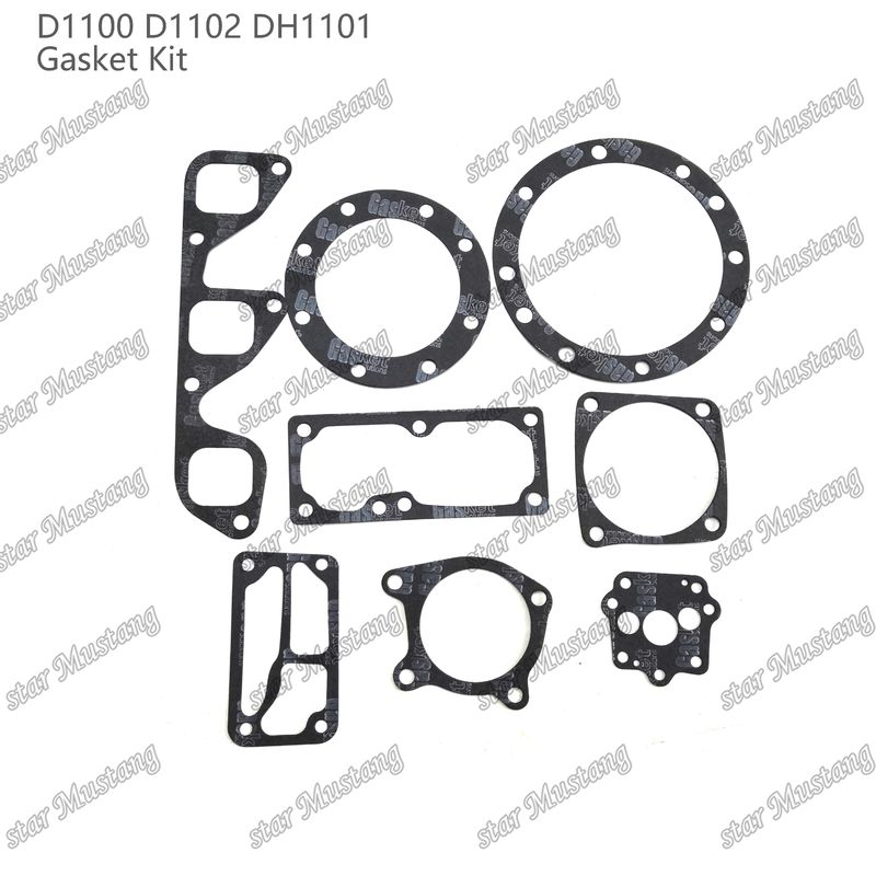 D1100 D1102 DH1101 Conjunto de juntas completas Junta de juntas de cabeza 15354-03310 superior 07916-24345 inferior 07916-24980 adecuado para Kubota