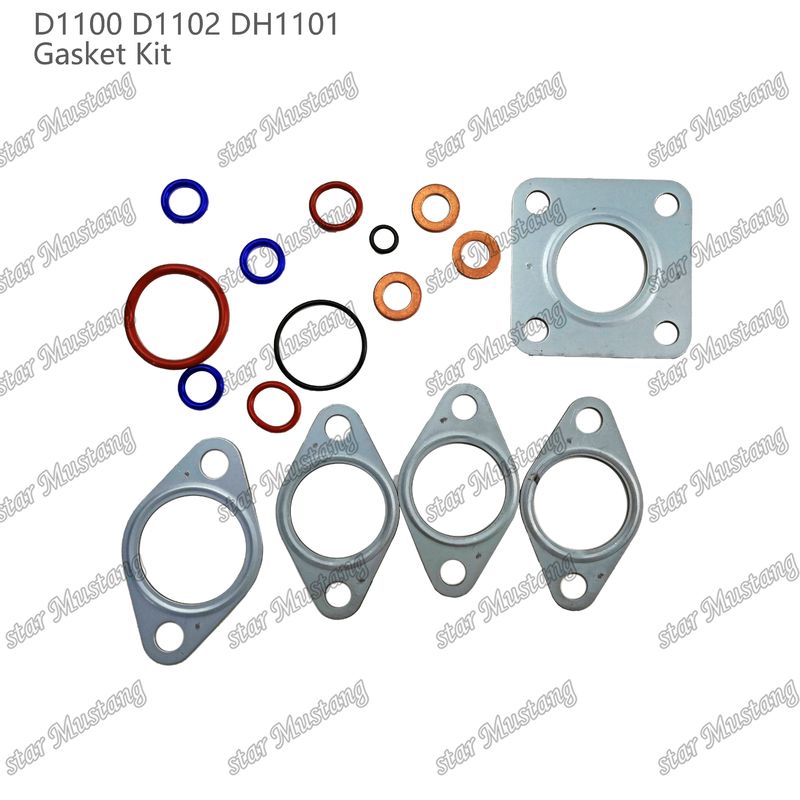 D1100 D1102 DH1101 Conjunto de juntas completas Junta de juntas de cabeza 15354-03310 superior 07916-24345 inferior 07916-24980 adecuado para Kubota