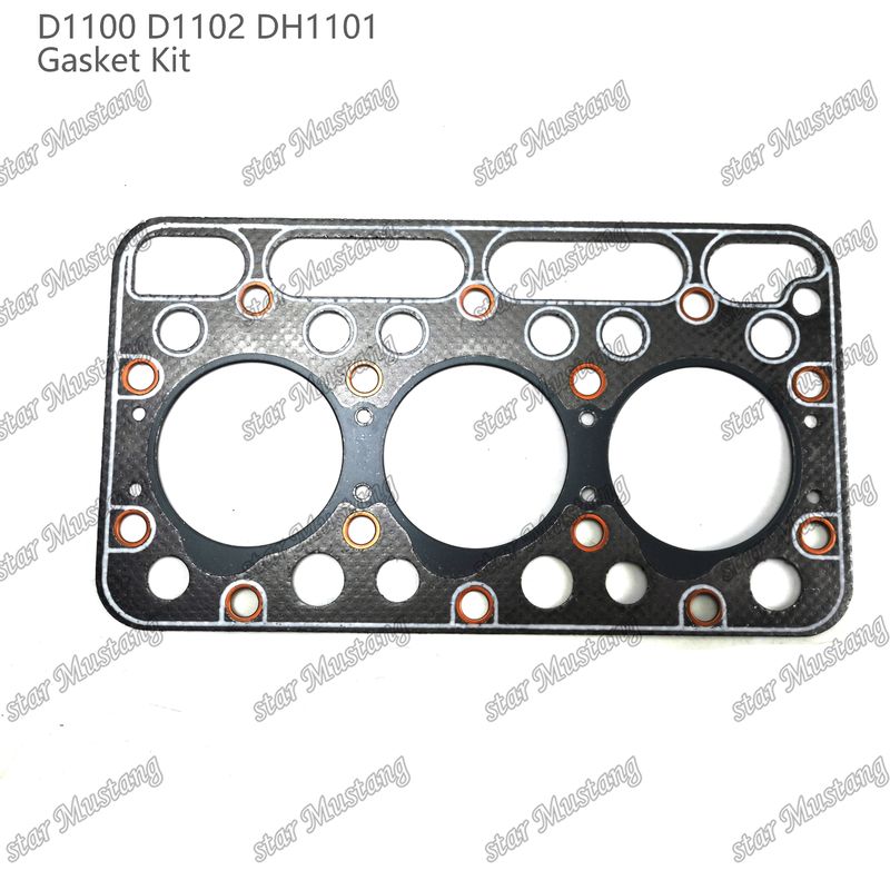 D1100 D1102 DH1101 Conjunto de juntas completas Junta de juntas de cabeza 15354-03310 superior 07916-24345 inferior 07916-24980 adecuado para Kubota