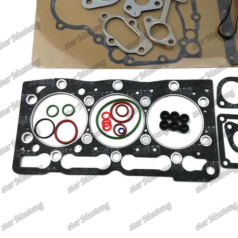 D1105 Conjunto de juntas completas Junta de juntas de cabeza 1G063-03310 superior 1G062-99352 inferior 1G062-99365 adecuado para Kubota