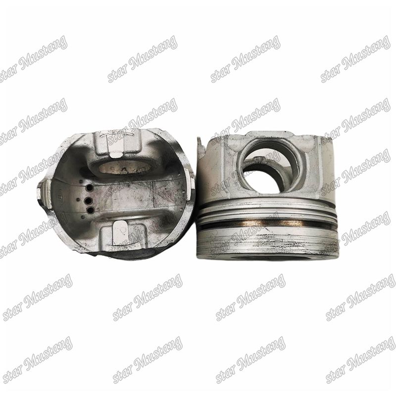 Pistón 10PD1 Fondo plano 1-12111-804-0 para repuestos de motores Isuzu