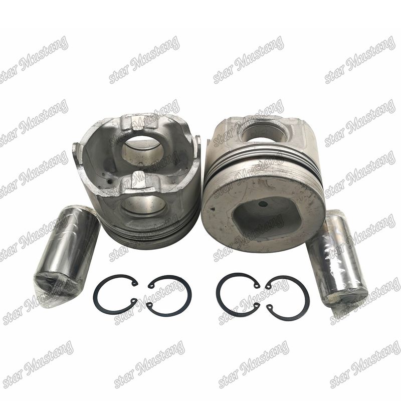 Pistón 10PD1 Fondo plano 1-12111-804-0 para repuestos de motores Isuzu