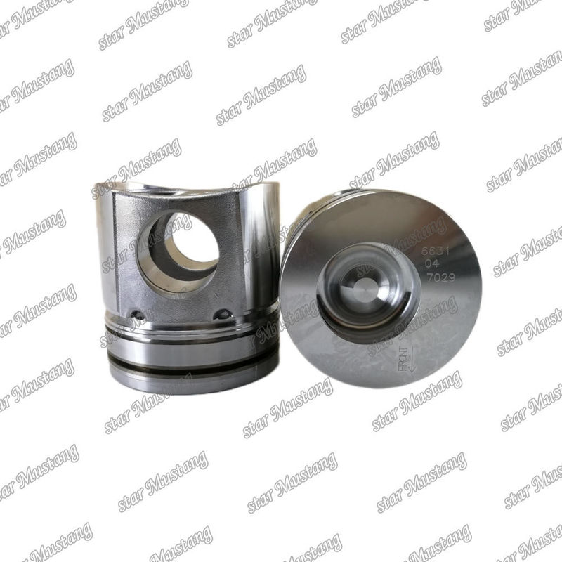 Pistón 4D102 6D102 51mm Cámara de combustión 6735-31-2110 6735-31-2111 6735-31-2140 Para piezas de repuesto del motor Kumatsu