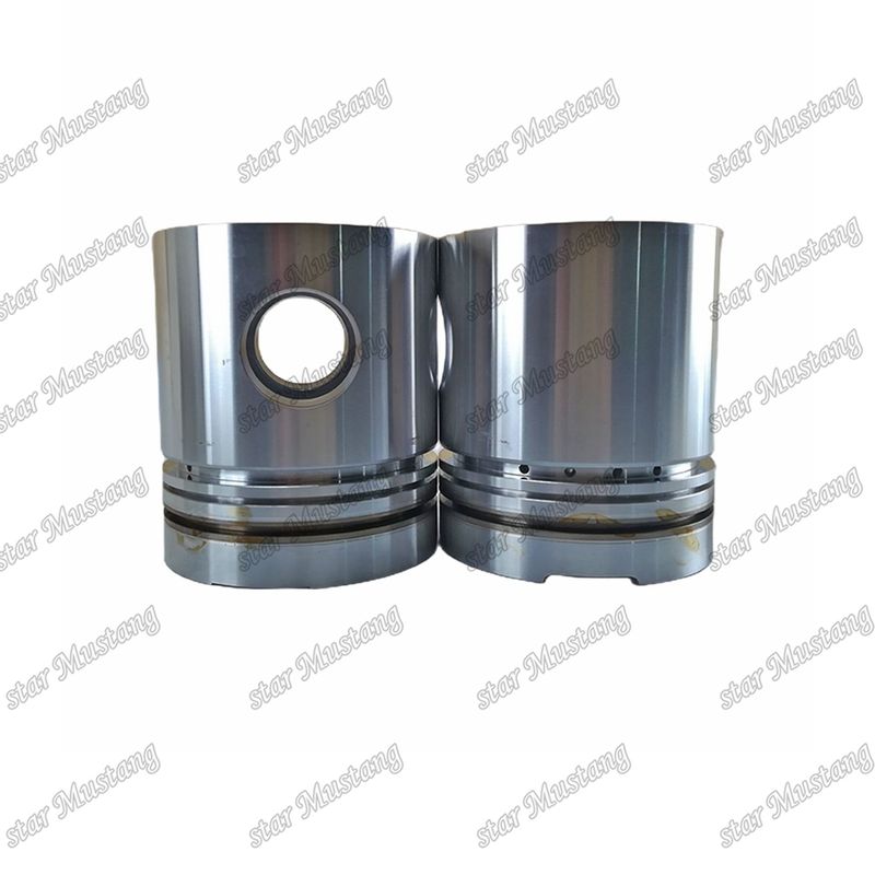 Pistón 4D120 6110-33-2132 6113-31-2110 para piezas de repuesto de motores Kumatsu
