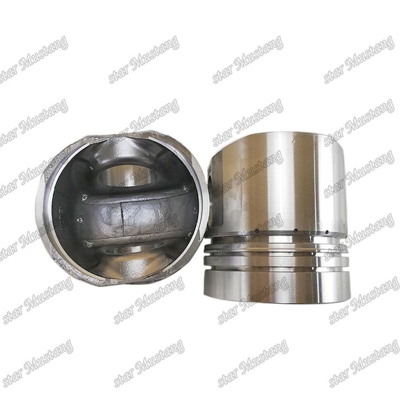 Pistón 6D105-1 Fondo cuadrado 6136-31-2112 6136-31-2010 Para piezas de repuesto de motores Kumatsu
