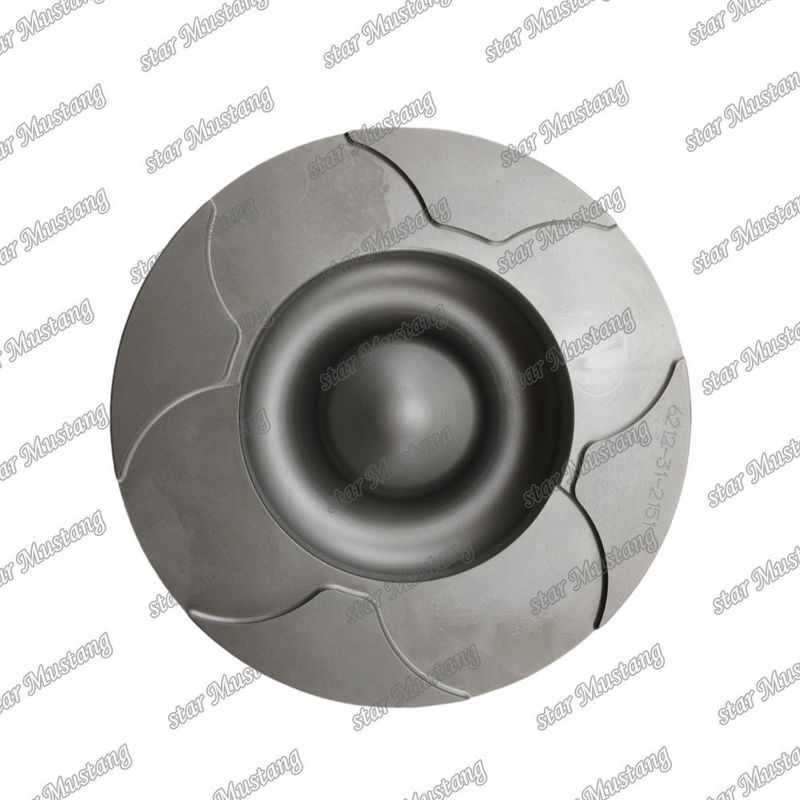 Pistón 6D140 S6D140-1 Modelos aplicables Excavadora PC650-3 Bulldozer D135-2 D155-3 Para piezas de repuesto del motor Kumatsu