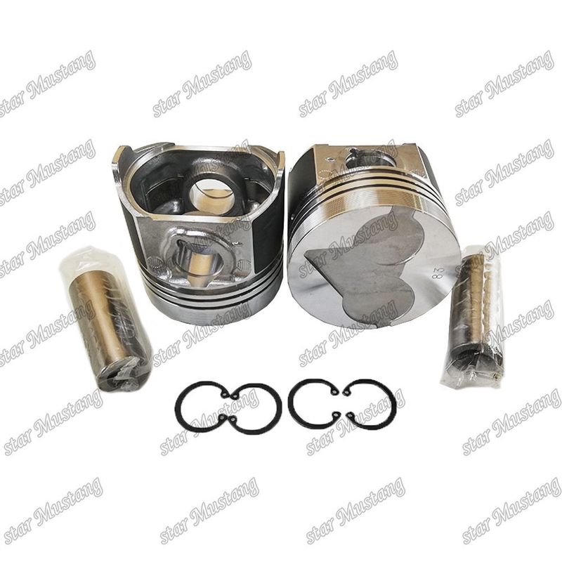 Pistón D1503 V2003 Bajo triángulo 1G701-21112 1A021-21112 Para piezas de repuesto de motores Kubota