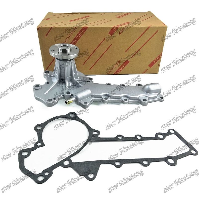 Bomba de agua V2403-6 para carretillas elevadoras 1E141-73030 1E141-73033 1E141-73035 para repuestos de motores Kubota