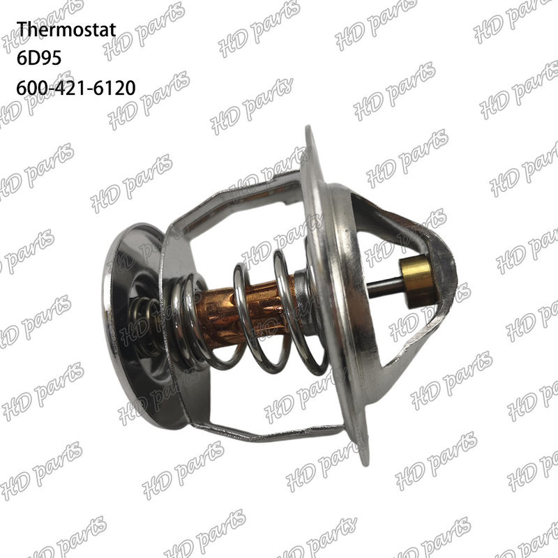 El termostato 6D95 82°C 600-421-6120 600-421-6110 600-421-6360 Parte del motor