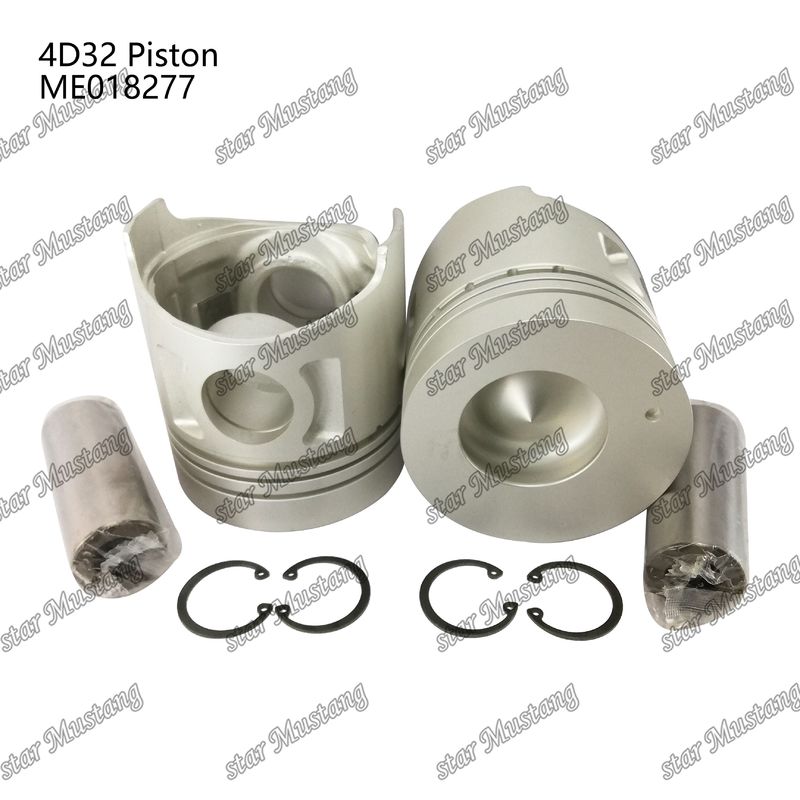 Pistón 4D32 Cámara de combustión 52 mm Alturas 112,3 mm ME018277 Para repuestos de motores Mitsubishi