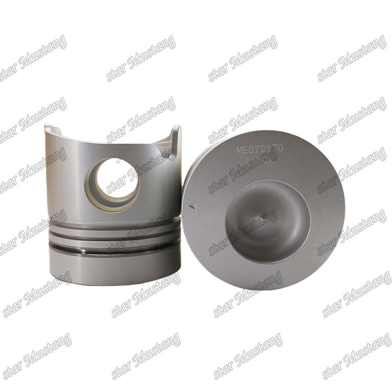 Pistón 6D14-2A 6D14-3A ME072064 ME072170 ME072172 para repuestos de motores de Mitsubishi