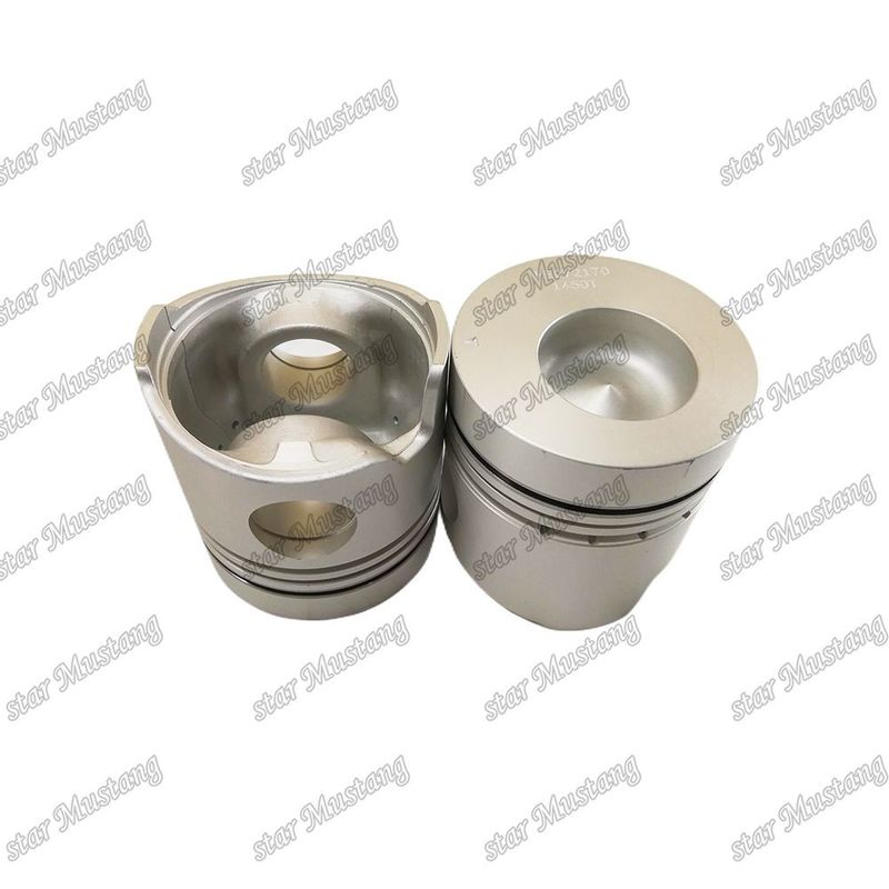 Pistón 6D14-2A 6D14-3A ME072064 ME072170 ME072172 para repuestos de motores de Mitsubishi
