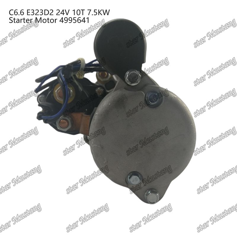 Motor de arranque del motor C6.6 E323D2 24V 10T 7.5KW 4995641 Para piezas de repuesto del motor de Caterpillar