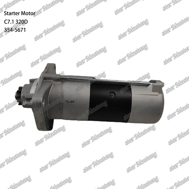 Motor de arranque del motor C7.1 320D 24V 10T 7.5KW 354-5671 Para piezas de repuesto del motor de Caterpillar