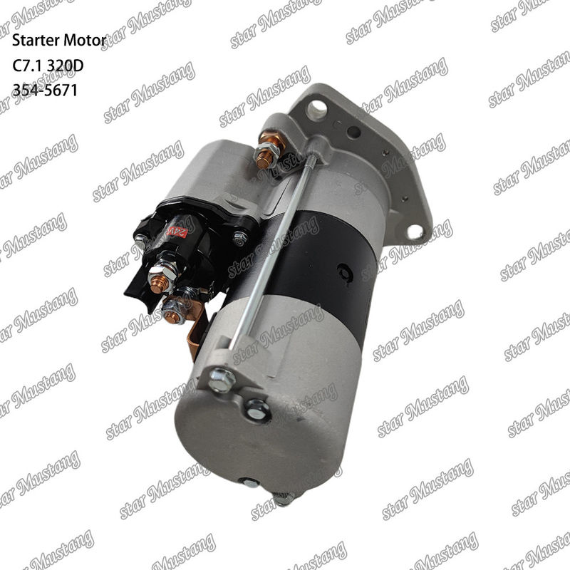 Motor de arranque del motor C7.1 320D 24V 10T 7.5KW 354-5671 Para piezas de repuesto del motor de Caterpillar