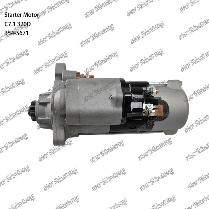 Motor de arranque del motor C7.1 320D 24V 10T 7.5KW 354-5671 Para piezas de repuesto del motor de Caterpillar