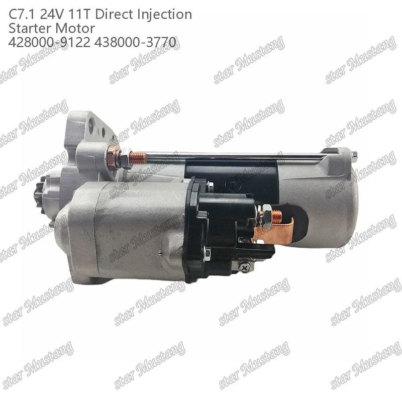Motor de arranque del motor C7.1 DI Tipo 24V 11T 428000-9122 438000-3770 Para piezas de repuesto del motor Caterpillar