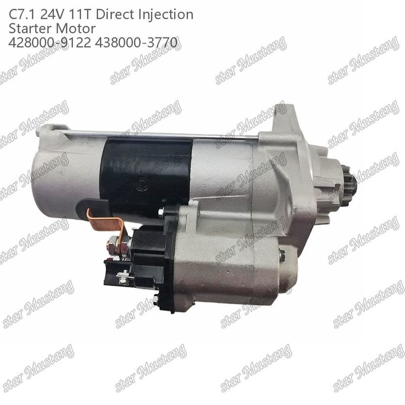 Motor de arranque del motor C7.1 DI Tipo 24V 11T 428000-9122 438000-3770 Para piezas de repuesto del motor Caterpillar