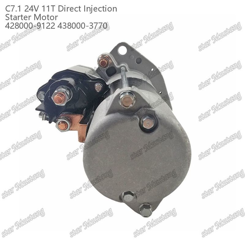 Motor de arranque del motor C7.1 DI Tipo 24V 11T 428000-9122 438000-3770 Para piezas de repuesto del motor Caterpillar