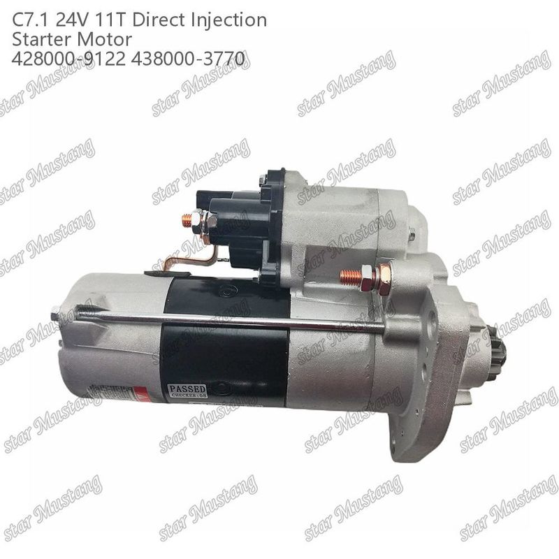 Motor de arranque del motor C7.1 DI Tipo 24V 11T 428000-9122 438000-3770 Para piezas de repuesto del motor Caterpillar