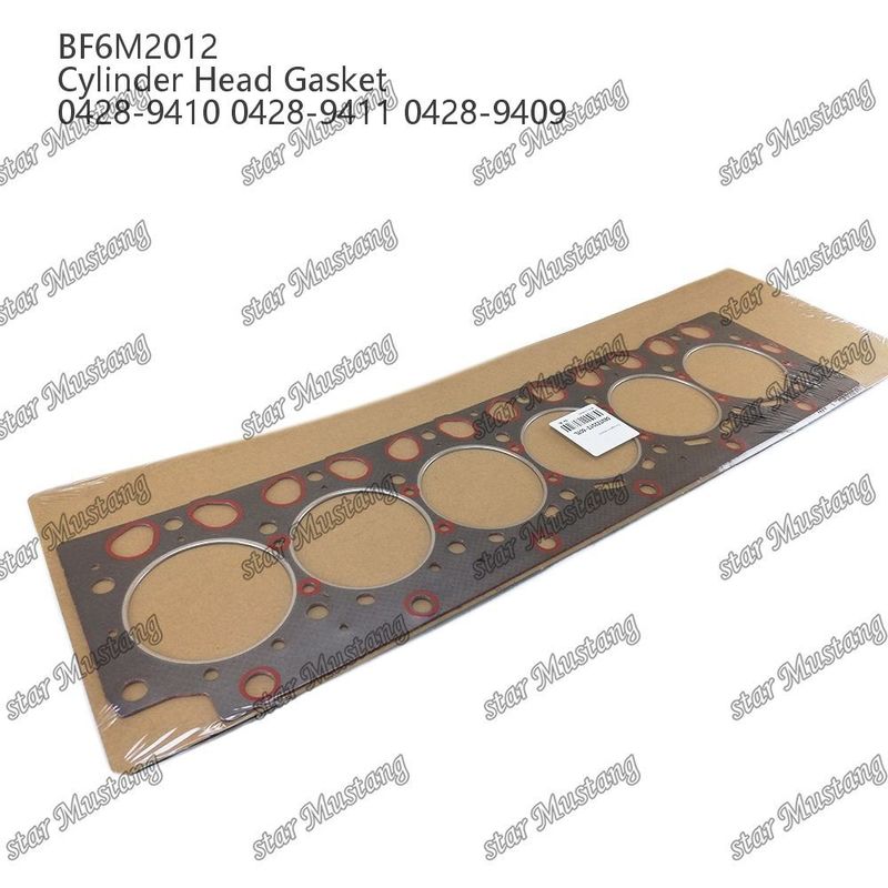 Junta de cabeza de cilindro BF6M2012 Asbesto 0428-9410 0428-9411 0428-9409 Para piezas de repuesto de motores Deutz