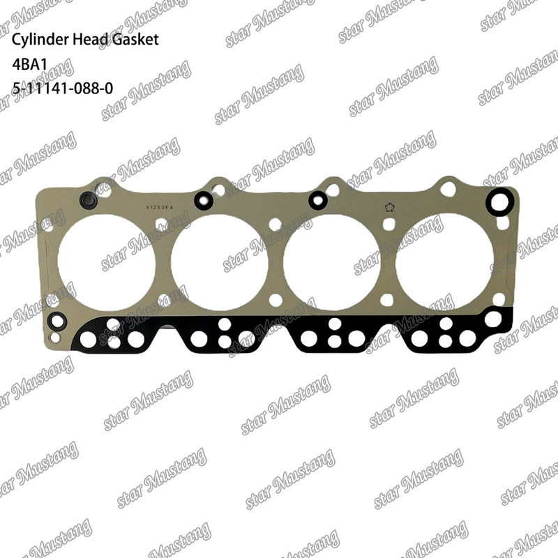 Junta de la cabeza del cilindro 4BA1 Metal 5-11141-088-0 Para repuestos de motores ISUZU