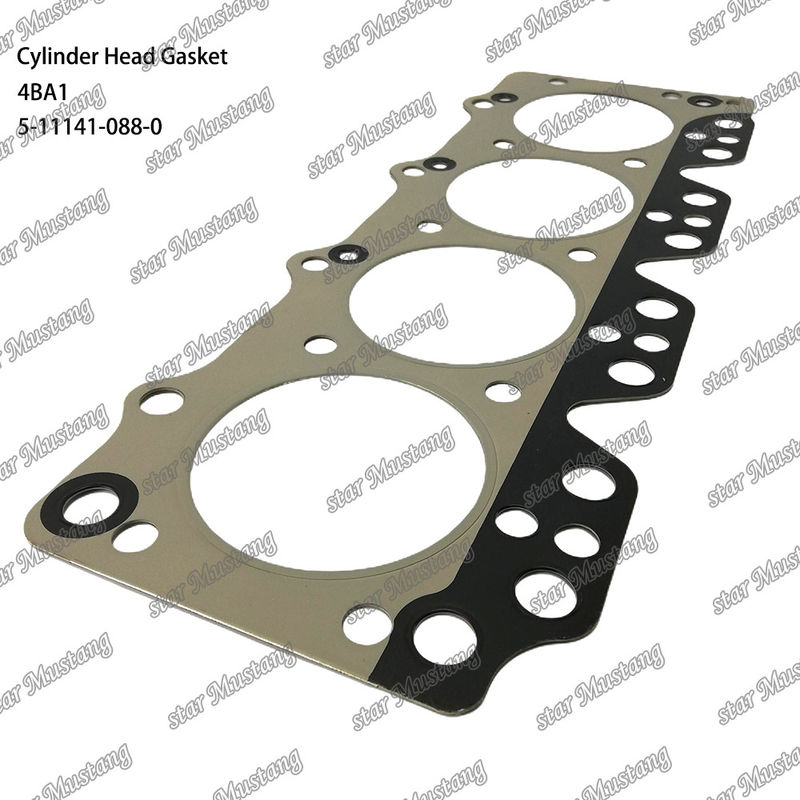 Junta de la cabeza del cilindro 4BA1 Metal 5-11141-088-0 Para repuestos de motores ISUZU