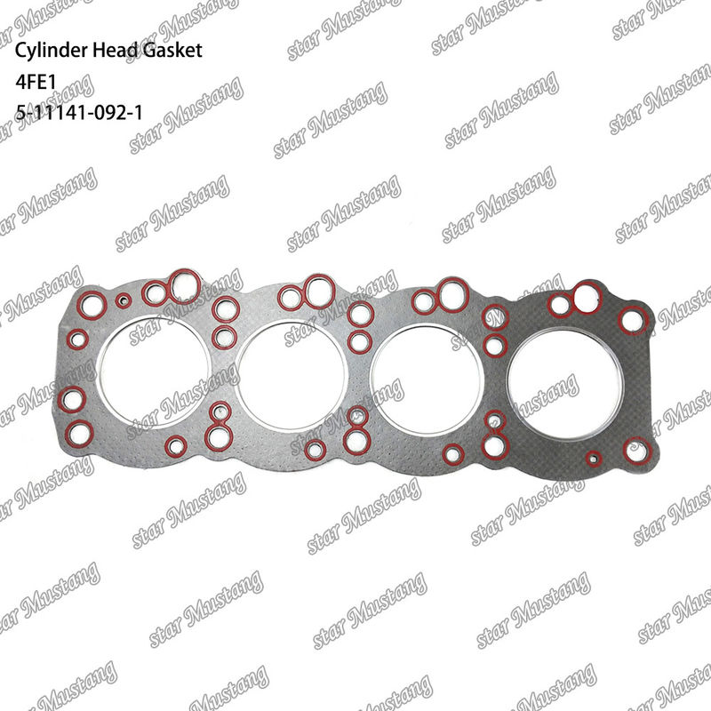 Gasket de la cabeza del cilindro 4FE1 5-11141-092-1 Asbesto para repuestos del motor ISUZU