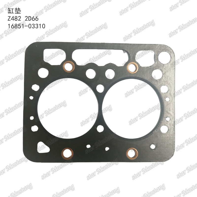 Z482 2D66 Asbesto de la culata del cabezal del cilindro Tipo antiguo 16851-03310 Adecuado para el motor Kubota