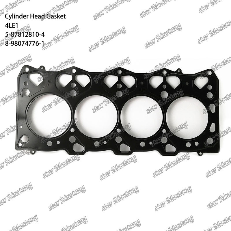 Junta de la cabeza del cilindro 4LE1 Metal 5-87812810-4 8-98074776-1 Para repuestos del motor ISUZU