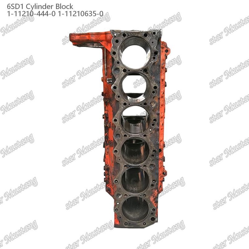 cilindro 6SD1 Usado 1-11210-444-0 1-11210635-0 para repuestos de motores ISUZU