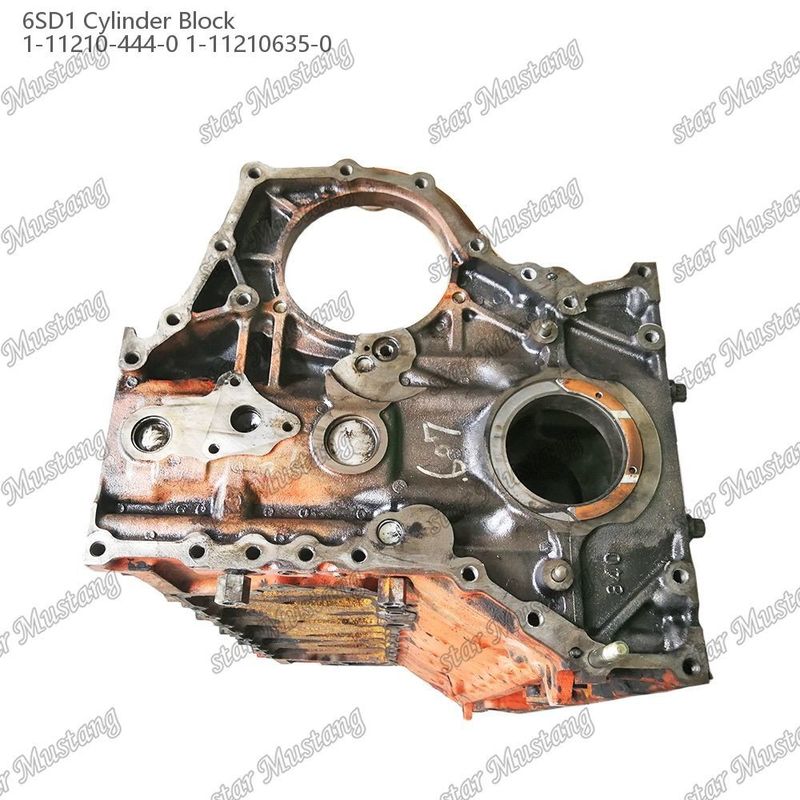 cilindro 6SD1 Usado 1-11210-444-0 1-11210635-0 para repuestos de motores ISUZU