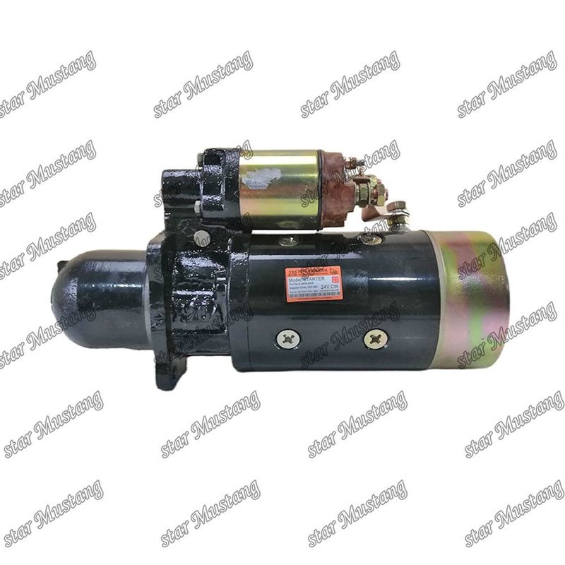 3708N 24V 10T 5.0KW 6BT5.9 4BT Motor de arranque Motor 4934655 4935789 5336432 128000-256 Para las piezas de repuesto del motor CUMMINS