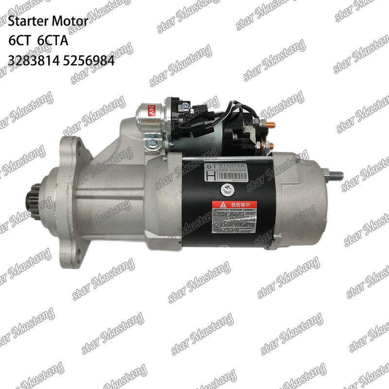 6CT 6CTA Motor de arranque de motor 24V 12T 3283814 3415537 5256984 Para piezas de repuesto de motores CUMMINS