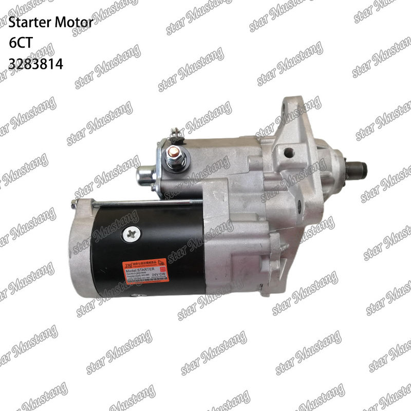 6CT R300 Motor de arranque de motor 24V 10T 5.5KW 3283814 3415537 5256984 Para piezas de repuesto de motores CUMMINS