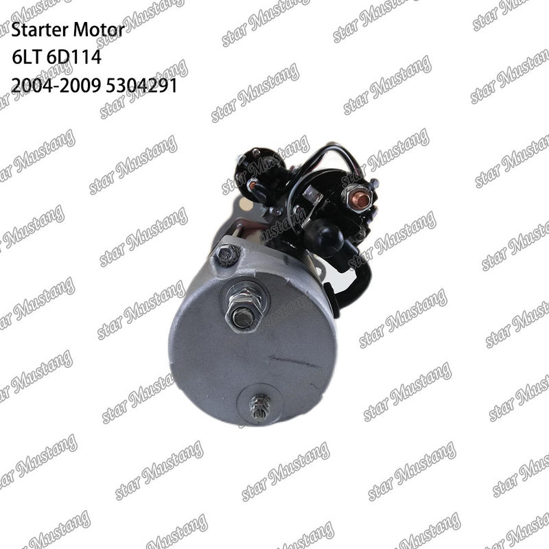 6LT 6D114 PC300-8 Motor de arranque de motor 24V 12T 8.5KW 2004-2009 02T911023 5256984 5304291 Para piezas de repuesto de motores CUMMINS
