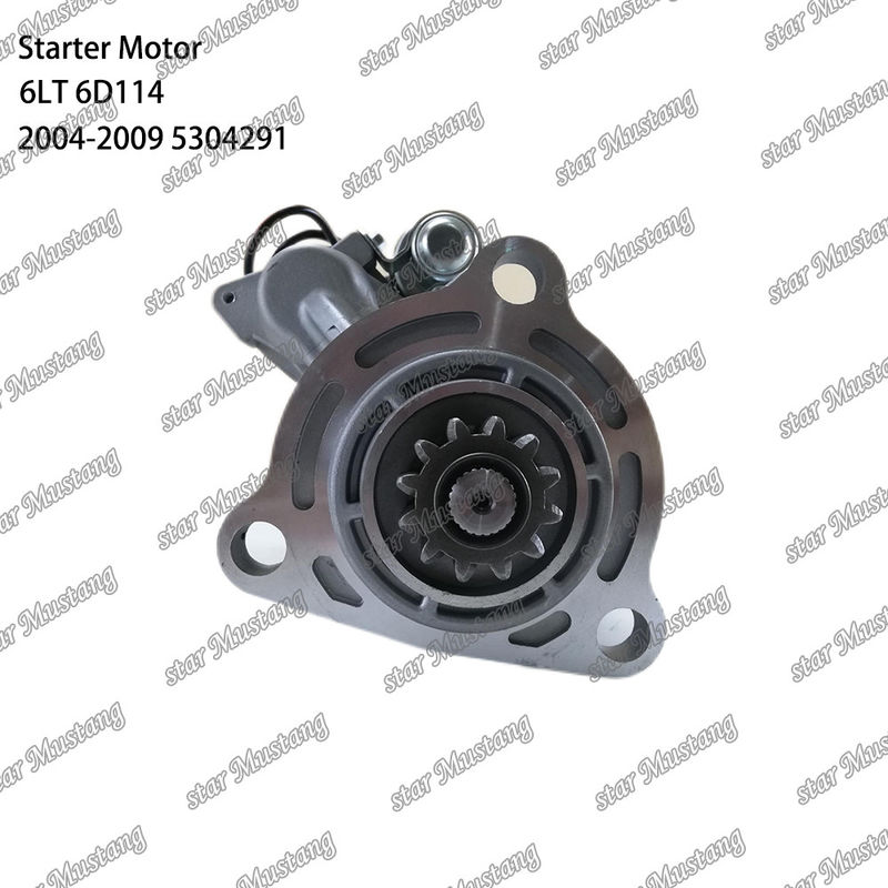6LT 6D114 PC300-8 Motor de arranque de motor 24V 12T 8.5KW 2004-2009 02T911023 5256984 5304291 Para piezas de repuesto de motores CUMMINS
