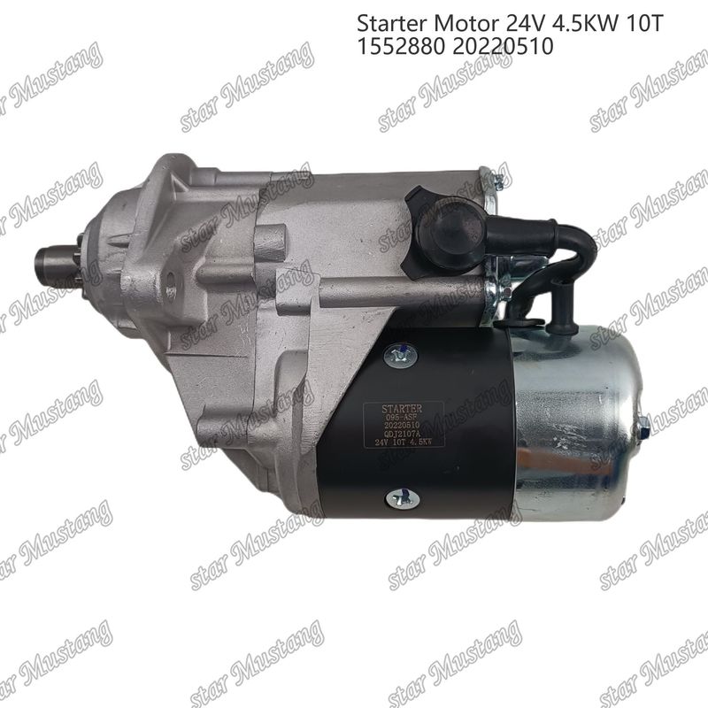 1552880 Motor de arranque de motor 24V 4.5KW 10T 20220510 para repuestos de motores CUMMINS