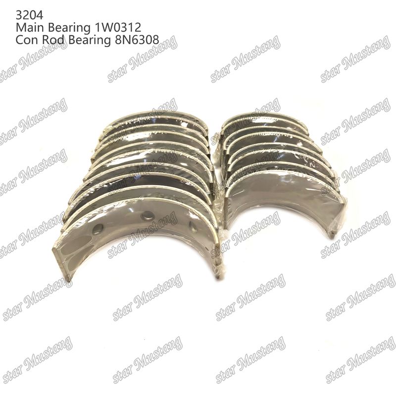 Rodamiento principal y rodamiento con rodamiento 3204 0.25 1W1661 STD 1W0312 8N6308 para motores Caterpillar