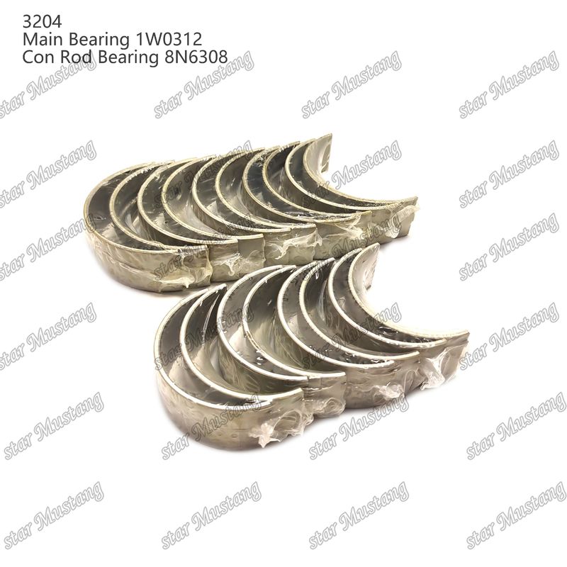 Rodamiento principal y rodamiento con rodamiento 3204 0.25 1W1661 STD 1W0312 8N6308 para motores Caterpillar