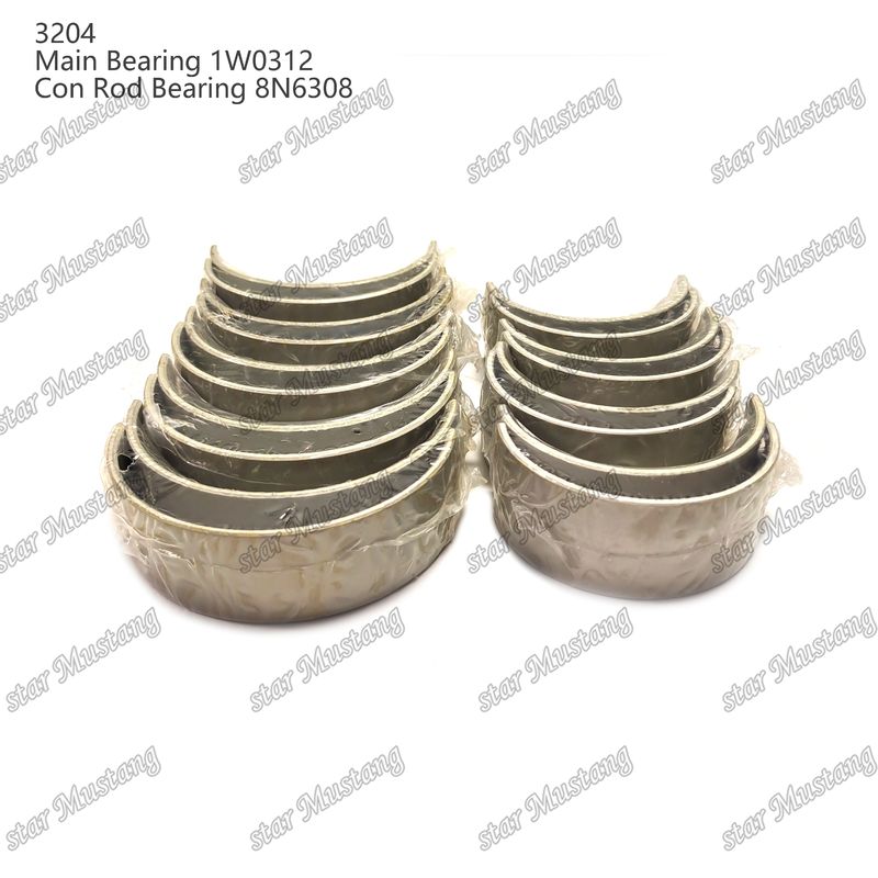 Rodamiento principal y rodamiento con rodamiento 3204 0.25 1W1661 STD 1W0312 8N6308 para motores Caterpillar