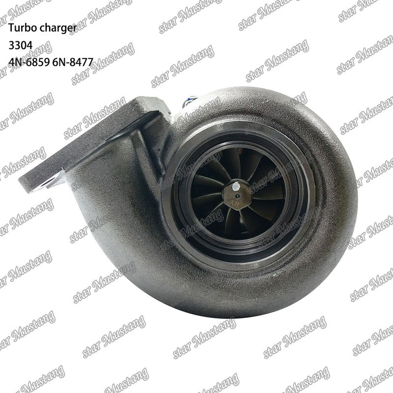 Turbocompresor 3304 4N-6859 6N-8477 Parte del motor con estructura integral y 6 meses