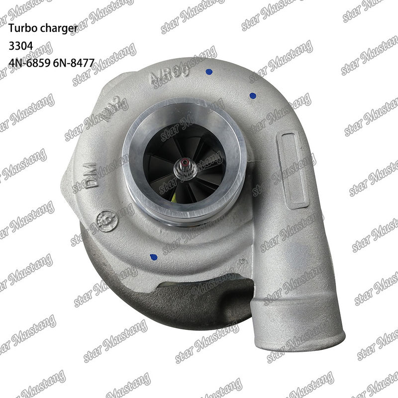 Turbocompresor 3304 4N-6859 6N-8477 Parte del motor con estructura integral y 6 meses