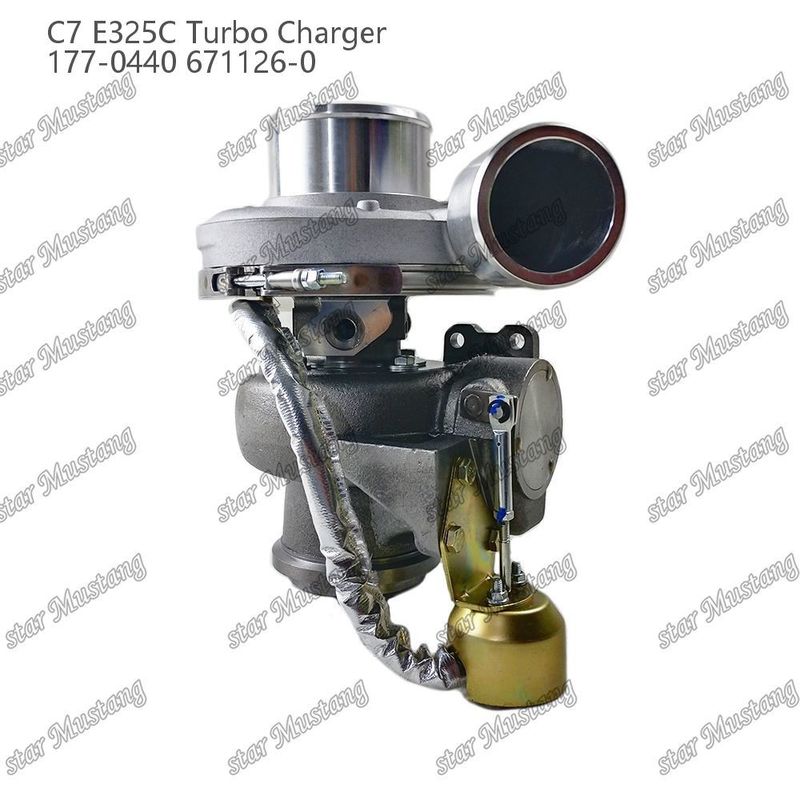 Turbocompresor C7 E325C 177-0440 671126-0 Parte del motor con estructura integral y 6 meses