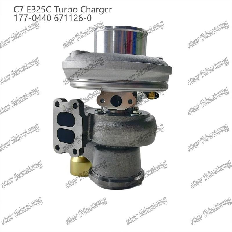 Turbocompresor C7 E325C 177-0440 671126-0 Parte del motor con estructura integral y 6 meses
