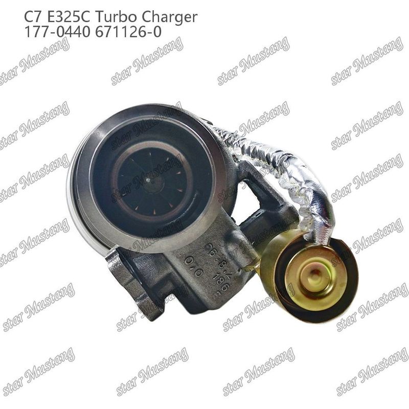 Turbocompresor C7 E325C 177-0440 671126-0 Parte del motor con estructura integral y 6 meses