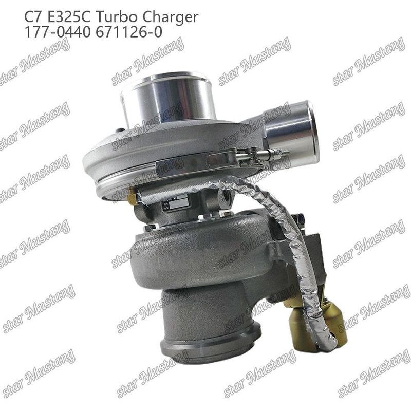 Turbocompresor C7 E325C 177-0440 671126-0 Parte del motor con estructura integral y 6 meses