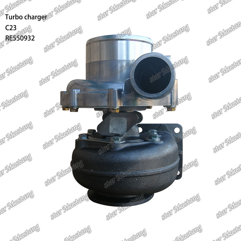 C23 228 John Deere RE550932 MUTOR TURBO CHARGER Parte del motor con estructura integral y 6 meses